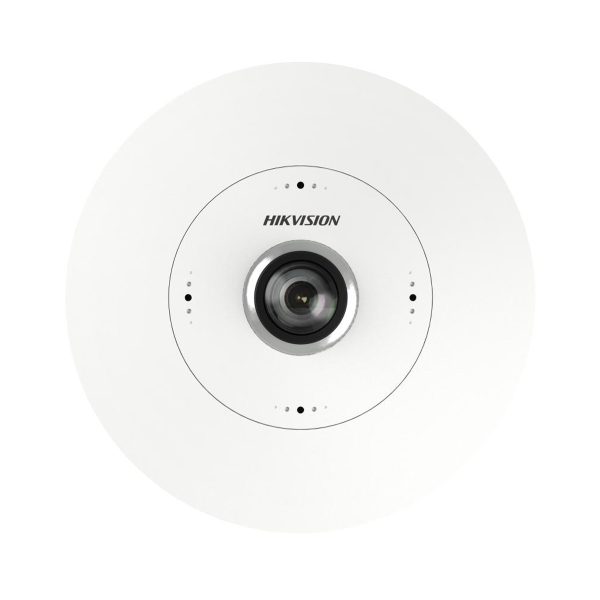 Hikvision Panoramik 12 MP DeepinView Fisheye Ağı Kamerası - Görsel 3