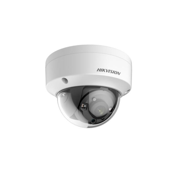 Hikvision Turbo HD 5 MP Ultra Düşük Işık Vandallara Dayanıklı Sabit Dome Kamera