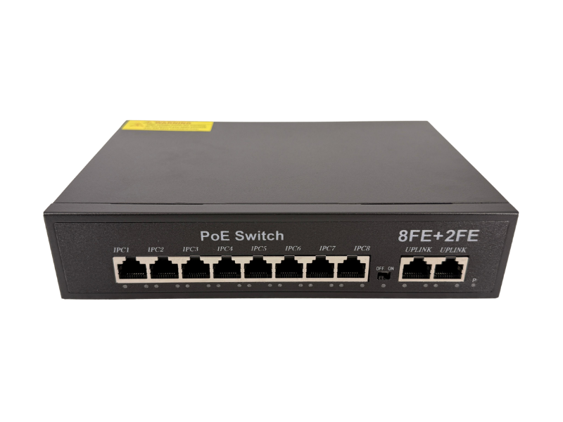 PoE Switch 8 Port 100Mbps