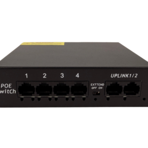 6 port poe switch 100mbps 4 poe 2 uplink