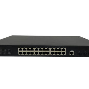 LONGLINE LNG-M3XF4GE24 Industrial L3 24-Port 10/100/1000T + 4-Port 10G SFP+ Managed POE Ethernet Switch